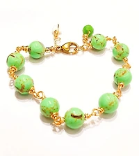 Green Shell Howlite Torquoise