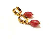 Strawberry Quartz  Earring