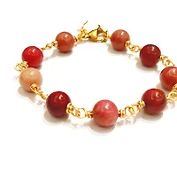 Rhodochrosite Stone  Bracelet