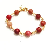 Rhodochrosite Stone  Bracelet
