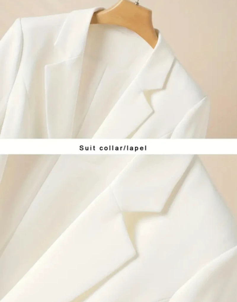 Elegant White Blazer