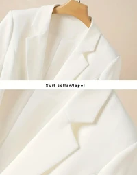Elegant White Blazer