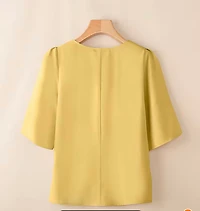 Elegant Pleated Cuff Ruffled Sleeve