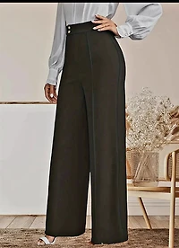 Elegant Wide Leg Palazzo Pants