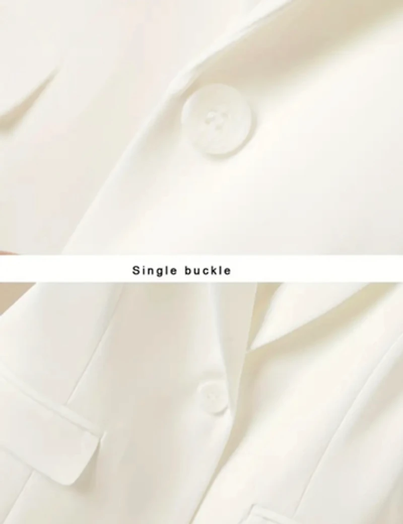 Elegant White Blazer