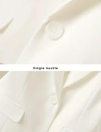 Elegant White Blazer