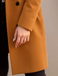 Orange Elegant Coat