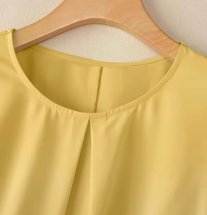 Elegant Pleated Cuff Ruffled Sleeve