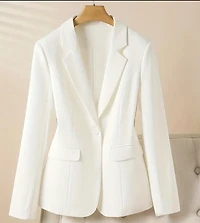 Elegant White Blazer