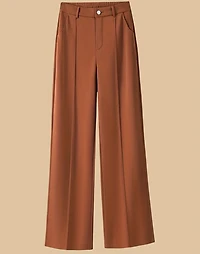 High-Waisted Wide-Leg Pants
