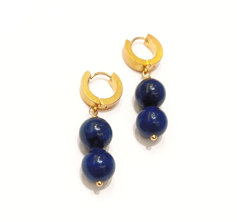Blue Lapis Lasuli Earring