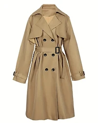 TRENCH COAT-KHAKI