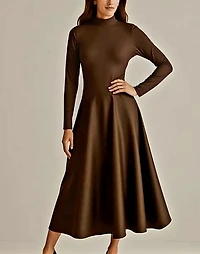 Fitted Long Sleeve Dress