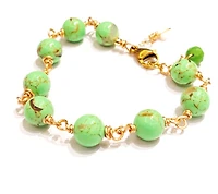 Green Shell Howlite Torquoise