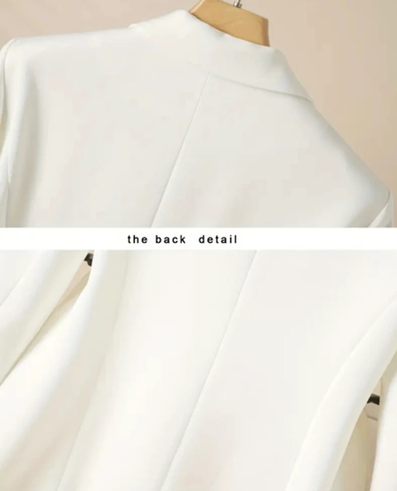 Elegant White Blazer