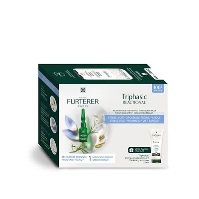 Rene Furterer - Triphasic Reactional - Rituel Cheveux Clairsemés