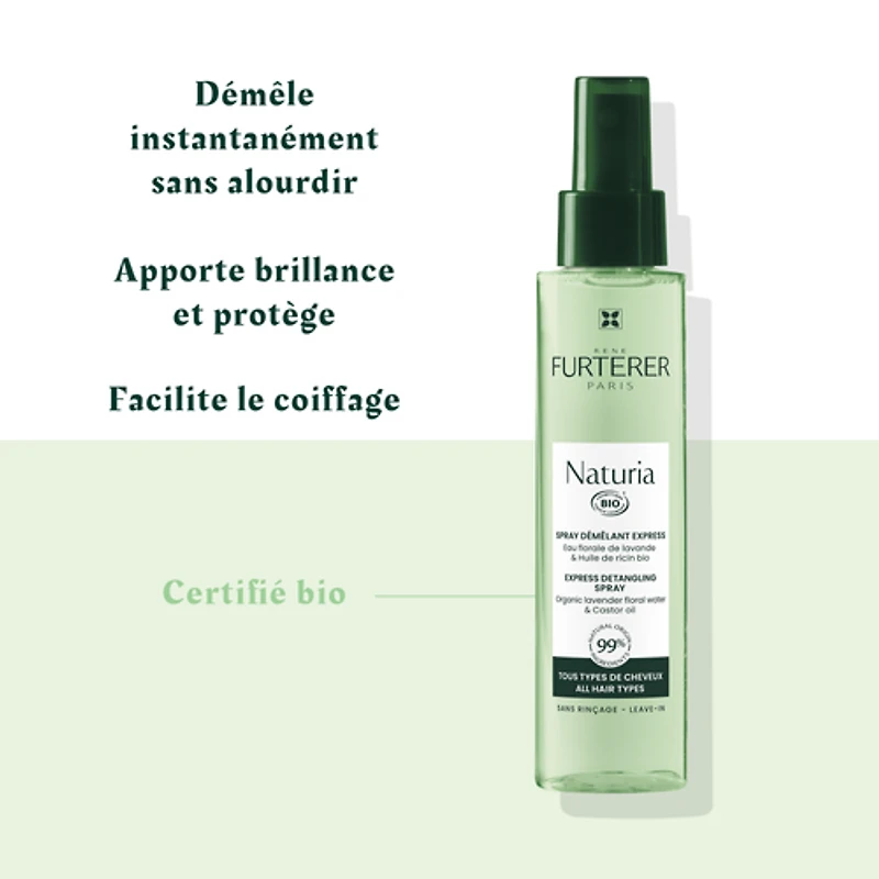 Rene Furterer - Naturia - Spray Démêlant Express