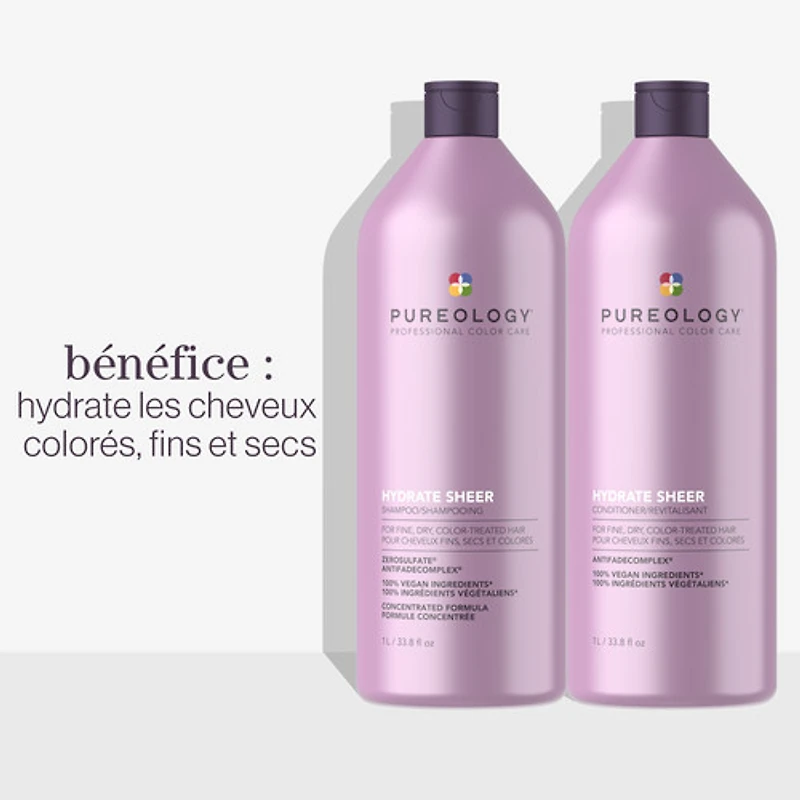 Pureology - Hydrate Sheer - Shampooing 1L