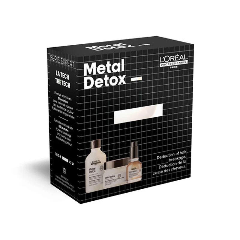 L'Oréal Pro - Metal Detox - Coffret de Noël 2024