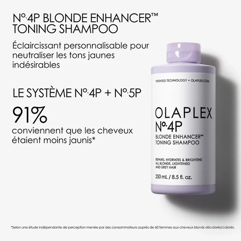 Olaplex - N 4P Blonde Enhancer - Shampooing tonifiant