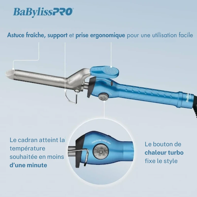 BaBylissPro - Fer à friser à ressort - 1 1/4'' / 32mm