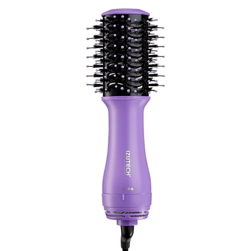 Izutech - TORO - Portable 2-in-1 - Brosse Séchoir (violet)