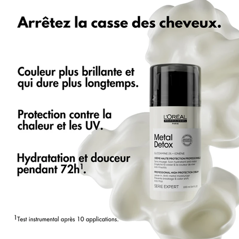 Metal Detox - Crème haute protection professionnel