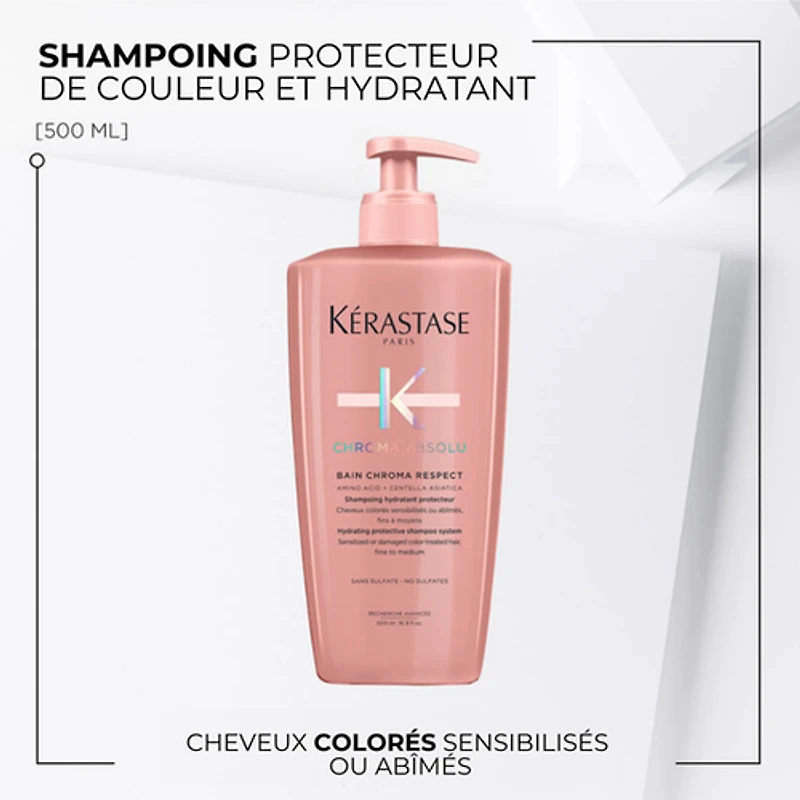 Kérastase - Chroma Absolu - Bain Chroma Respect Gros format 500ml