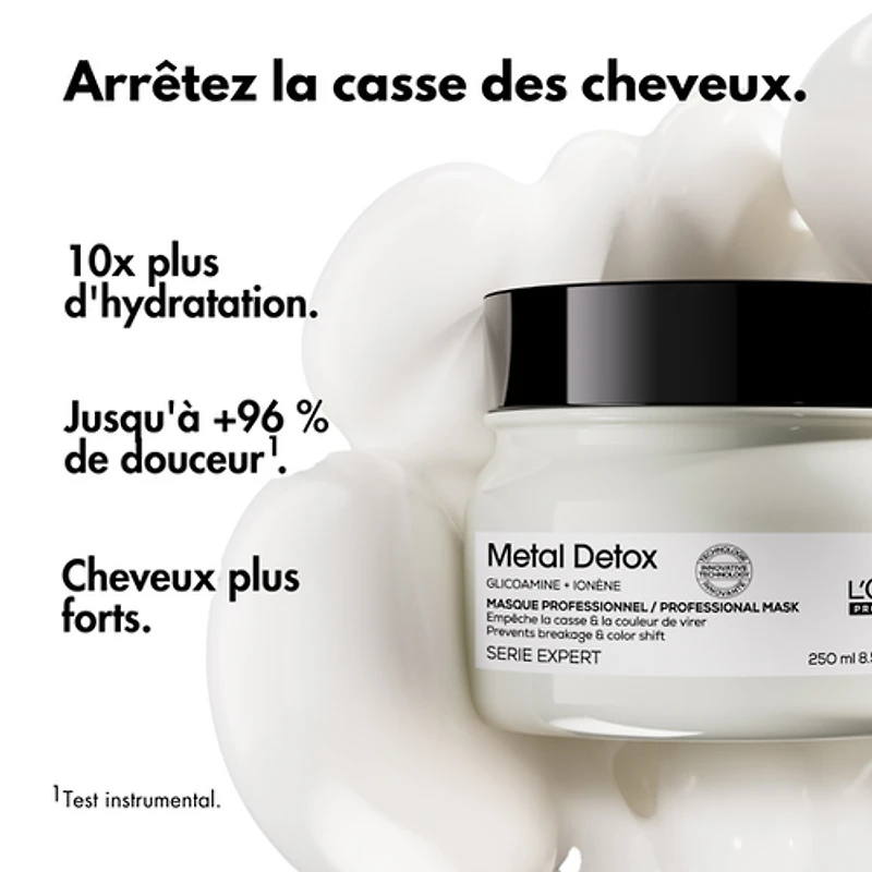 Metal Detox - Masque professionnel