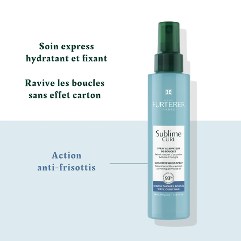 Rene Furterer - Sublime Curl - Spray Activateur de Boucles