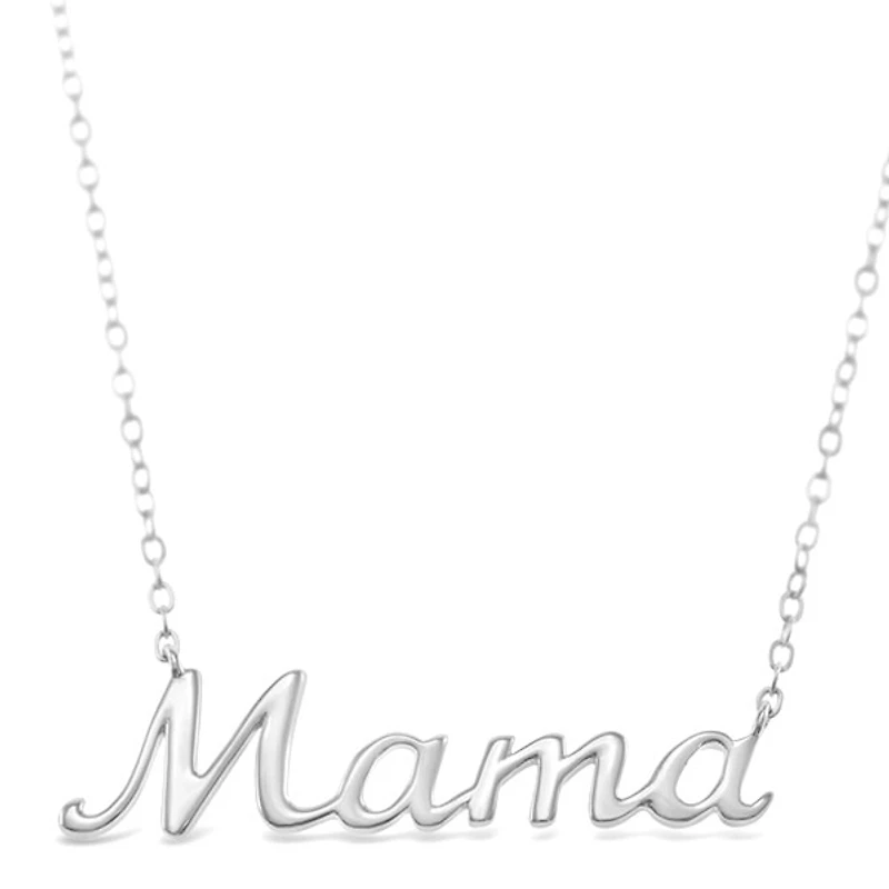 Sterling Silver Mama Necklace 142490