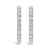 Sterling Silver Cubic Zirconia Earrings