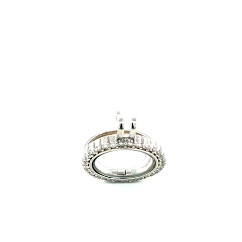 Sterling Silver Cubic Zirconia Necklace 130700