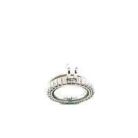 Sterling Silver Cubic Zirconia Necklace 130700