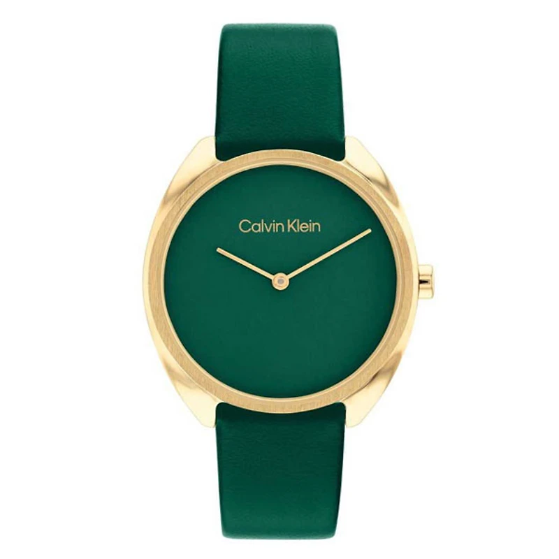 Calvin Klein Analog Leather Watch 150399