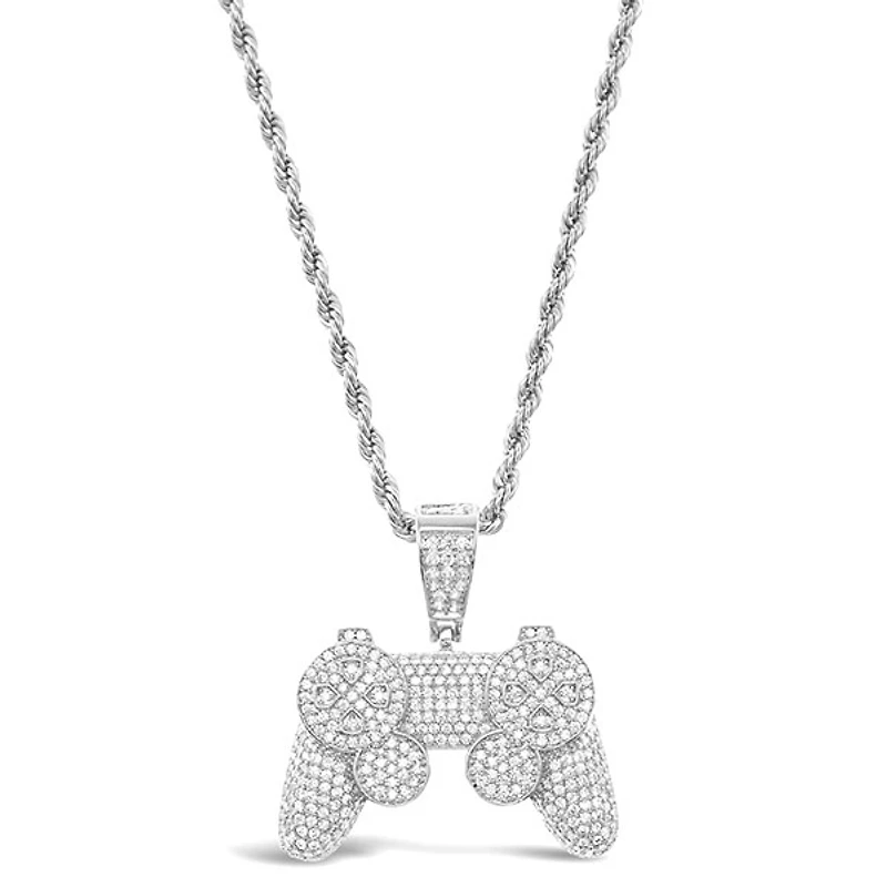 Fashion Cubic Zirconia Controller Necklace 146030
