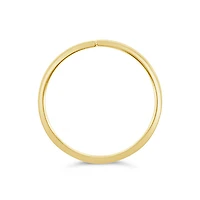 Gold Plated Sterling Silver Plain 10mm Nose Hoop 135000