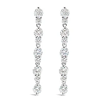 Sterling Silver Cubic Zirconia Earrings 146426
