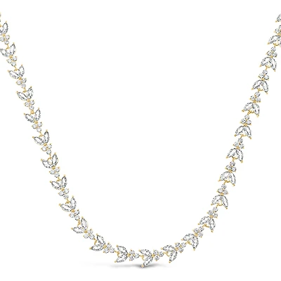 Bridal Gold Cubic Zirconia Necklace 149233