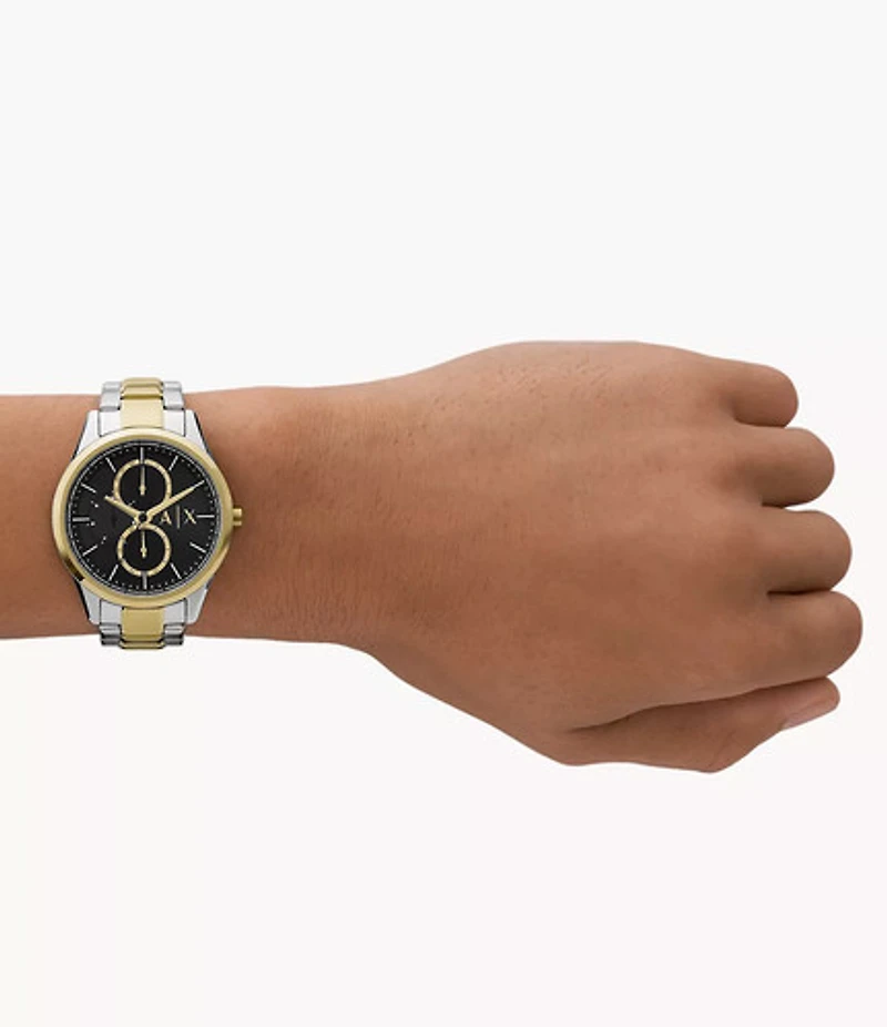 Armani Exchange Multifunction Two-Tone Stainless Steel Watch 149900