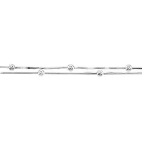 Sterling Silver Double Chain Bracelet