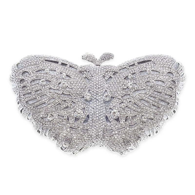 Crystal Butterfly Handbag Clutch 151725