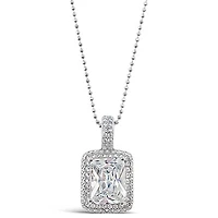 Sterling Silver Cubic Zirconia Necklace 145474