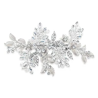 Bridal Silver Flower Hair Clip 142071