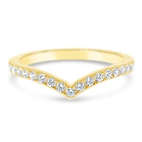 Gold Plated Sterling Silver Cubic Zirconia Ring