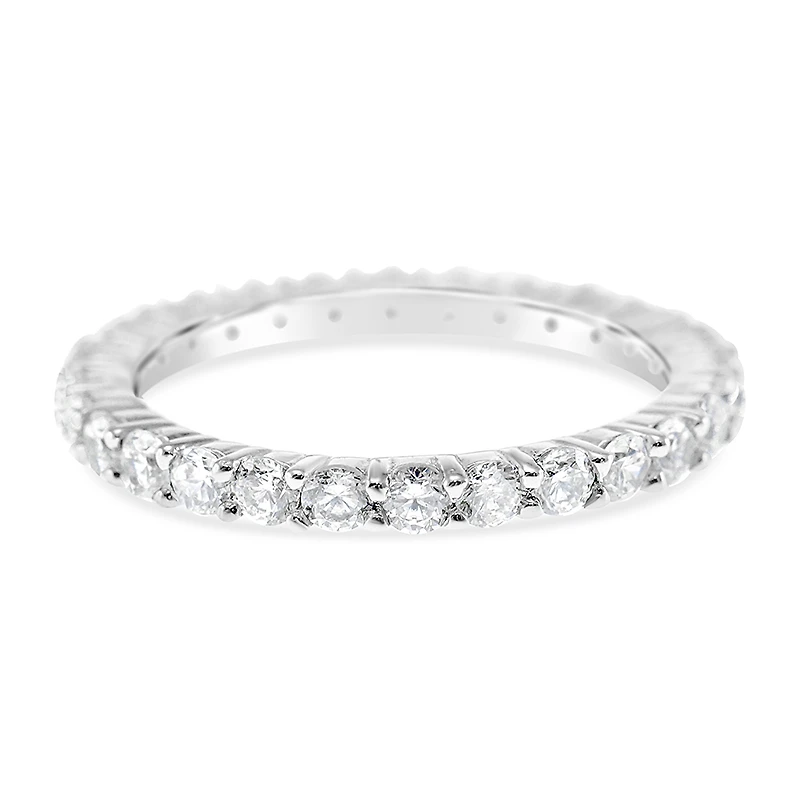 Sterling Silver Cubic Zirconia Ring
