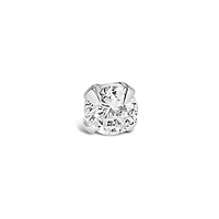 Sterling Silver Cubic Zirconia 2mm Ball End Nose Stud 136706