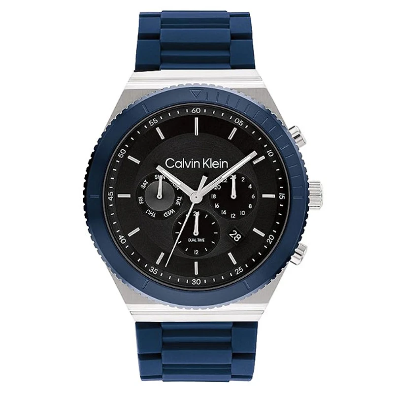 Calvin Klein Chronograph Silicon Watch