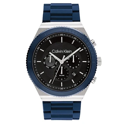 Calvin Klein Chronograph Silicon Watch