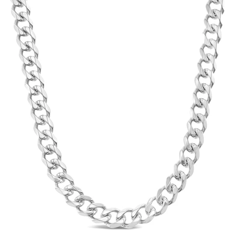 Stainless Steel 9mm Cuban Link Chain 142338-839
